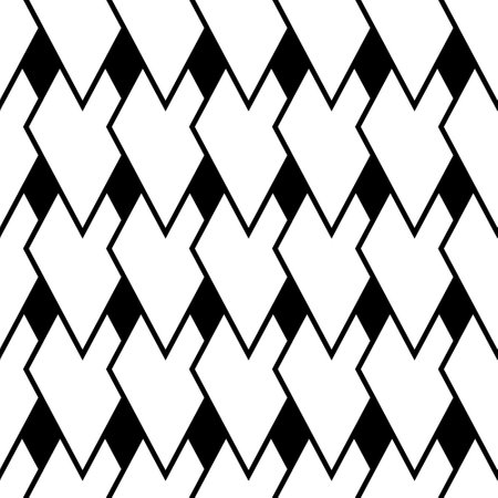 Geometric seamless pattern. Composition of diamond-shaped elements, a template for creative ideas and designのイラスト素材
