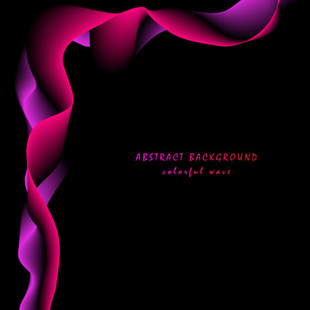 Colorful smoky gradient. Abstract color form. Template for posters, banners, interior, creative design and creative ideasのイラスト素材