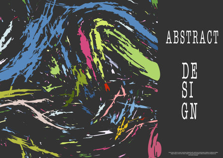 Template for background, cover, screensaver, website and creative idea in abstract style. Layout for interior ideas, corporate style and decorative creativityのイラスト素材