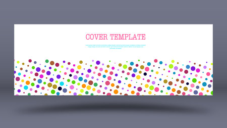 Cover design. Layouts for banner, poster, postcard and corporate design. The idea of interior and decorative creativity. Simple designのイラスト素材