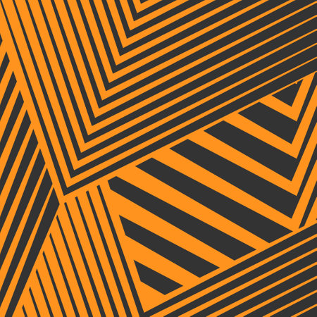 Abstract background with parallel broken lines. Illustration for the design of covers, posters and...