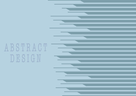 Abstract geometric patterns of parallel lines. Template for postcards, posters, covers, interior and creative designのイラスト素材