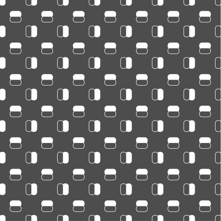 Seamless composition of abstract shapes. Template for backgrounds, prints, textures, creative ideas for packaging, clothing and decorationのイラスト素材