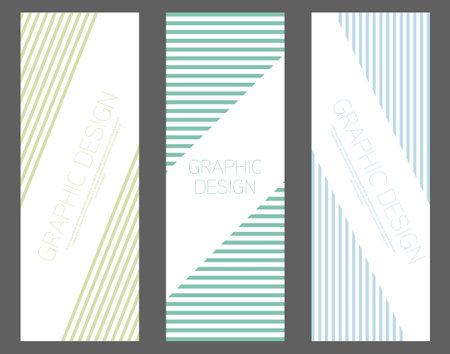 The design of the lines. template for banner, poster, flyer, cover and creative designのイラスト素材