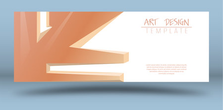 Abstract geometric background. Template for modern posters, posters, covers, postcards, business cards. Creative style for creative ideas and designのイラスト素材