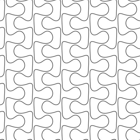 A winding line. Seamless layout for textures, wallpapers, covers, clothes and simple backgroundsのイラスト素材