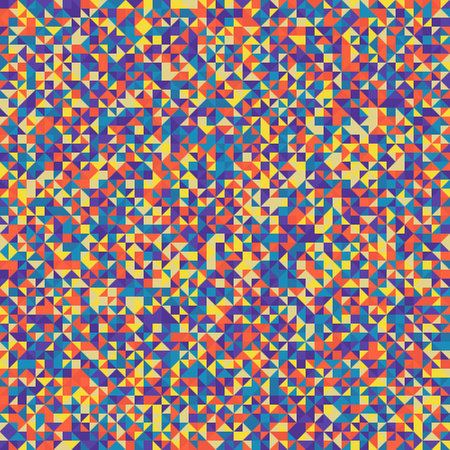 Abstract color mosaic. Simple color pattern. Template for backgrounds, textures, textiles, covers and interiors. Creative design ideaのイラスト素材