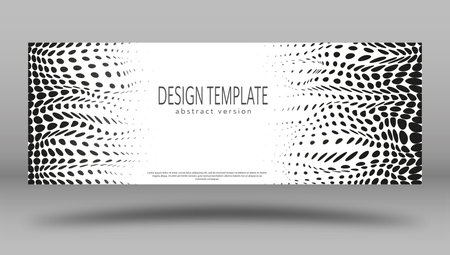 Monochrome design for background, cover, screensaver, website and creative idea. Layout for interior design, corporate style and decorative creativity. Flat styleのイラスト素材