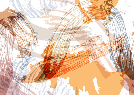 abstract background with spots of colored paint. Template for textures, textiles, wallpapers, screensavers, covers and creative ideasのイラスト素材