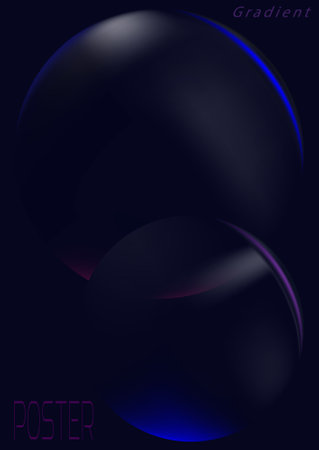 Gradient background. Template for social media, poster, cover, banner, interior design and creative ideaのイラスト素材