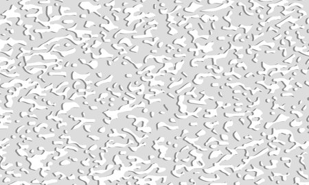 Background with noise. A pattern of abstract shapes. small splashes on the white surface. Vector illustration. A template for creative design.のイラスト素材