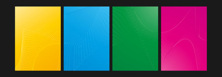 Linear art. A luxurious modern background in a minimalist style. Interior design, paintings, covers, posters and creative ideas of linearのイラスト素材