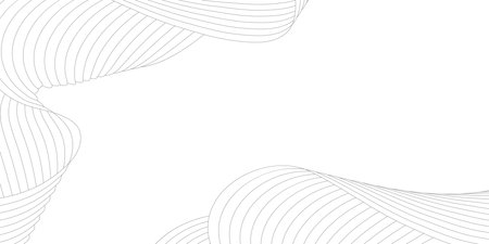 Abstract wave background. The effect of dynamic movement in parallel wavy lines. The sound effect or frequency spectrum. Stylized wave backgroundのイラスト素材