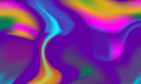 Colorful background with abstract gradient shapes. A template for creative designのイラスト素材