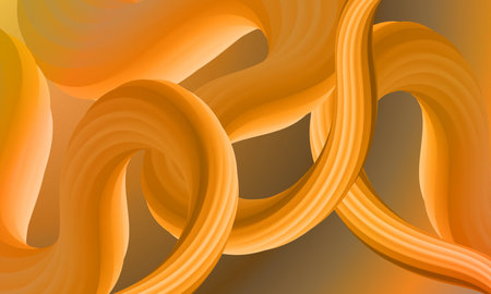 Colorful 3D shapes. Liquid Gradient Dynamic Shapes Background template for interior design, covers, panels, packaging and creative ideasのイラスト素材