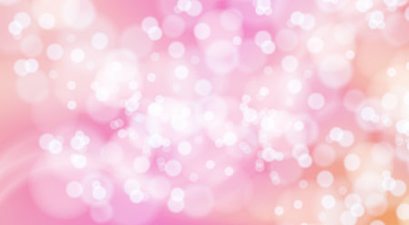 Bokeh on a colorful gradient background. The layout of a creative banner, poster, poster, cover, interior and design design. Corporate identity templateのイラスト素材