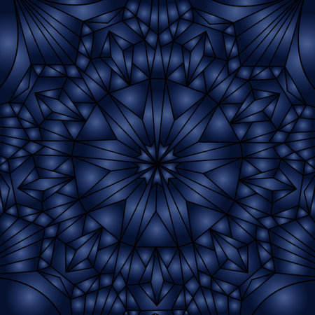 Gradient ornament. Colorful background with symmetrical pattern. There is a template for interior decoration, screensavers, covers and the implementation of a creative ideaのイラスト素材