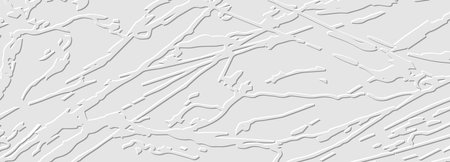 A surface with a relief. The effect of plaster. The illusion of volume. The idea of creative design of packaging, wallpaper, interiorのイラスト素材