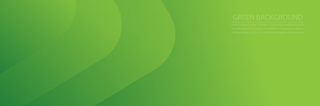 Green gradient background. Template for postcards, invitations, packaging and creative ideasのイラスト素材