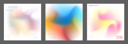 The gradient. A colorful template for the cover, poster, banner and print. Vector background for printingのイラスト素材