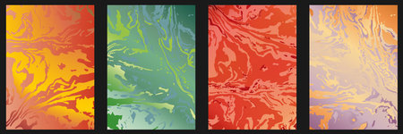 The texture of colored marble patterns. The illusion of liquid art. Interior design, paintings, covers and creative ideasのイラスト素材