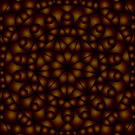 Colorful gradient ornament. A background with a symmetrical pattern. There is a template for interior decoration, screensavers, covers and the implementation of a creative ideaのイラスト素材