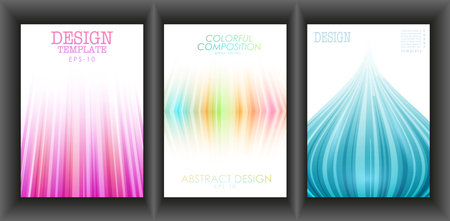 Colorful gradient background. A set of layouts for covers, brochures, posters, banners, paintings, interiors, screensavers and printing. Background for creative design and creative ideaのイラスト素材
