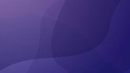 Blue gradient with white curved lines. Background for banner, poster, screensaver, scenery and creative ideaのイラスト素材