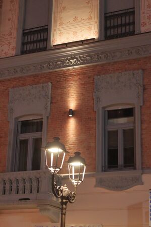 Acqui Terme citiscape, famous italian spa townの写真素材