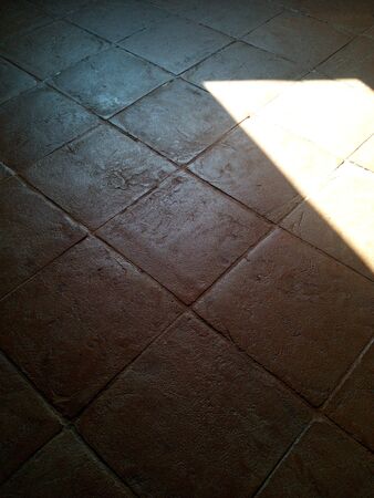 A close up of a tiled floorの写真素材