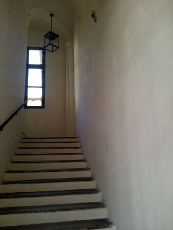 A room with a wooden floor. High quality photoの写真素材