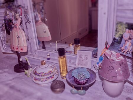 a corner for self pampering in the bedroom