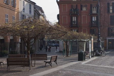 Asti, Piedmont, Italy - Jan 2020: San Secondo cathedral chuのeditorial素材