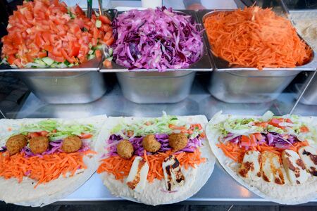 Food prepared for servingの写真素材