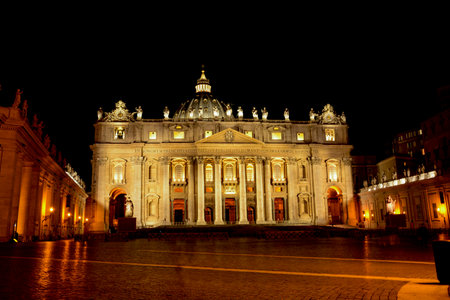 Rome at Nightの写真素材