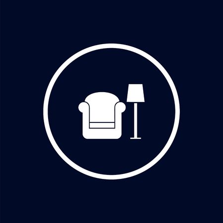 chair icon- illustrationのイラスト素材