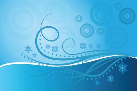 Winter background - Illustrationのイラスト素材