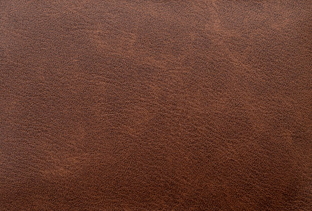 Natural brown leather texture or background, top view, space for textの写真素材