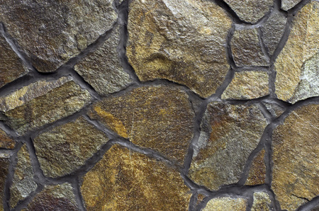 Fragment of stone wallの写真素材