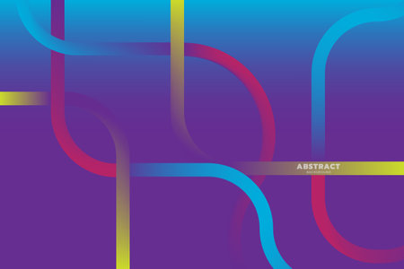Abstrack colorful cruve line backgroundのイラスト素材