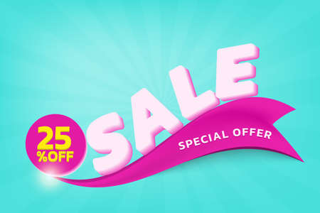 Special offer banner 25 % off