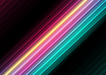Abstract hitech color line backgroundのイラスト素材