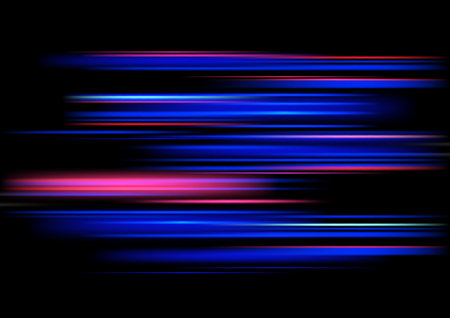 Abstract speed light technology on blackのイラスト素材