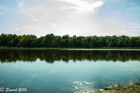 lake one viewの写真素材