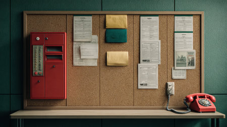 Health and safety protocol board with emergency contacts and proceduresの素材