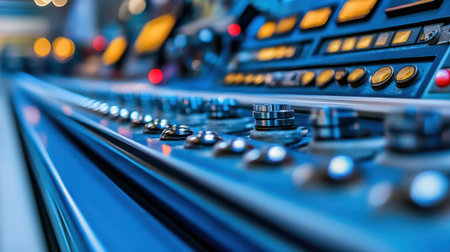 Digital interface controlling a production line, monitoring processes in real-timeの素材