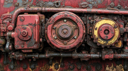 Maintenance schedule auto-generated from AI analysis of machine performance dataの素材