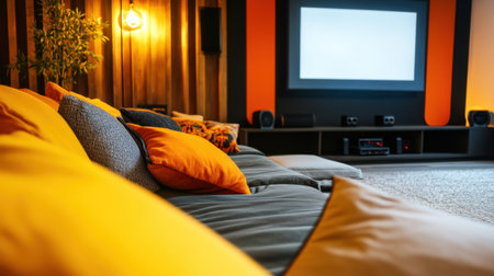 Decorative wall panel with hidden smart screen for controlling home systemsの素材