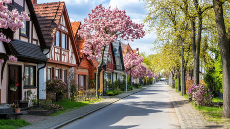 A real estate email campaign featuring a beautiful photo of a new property for saleの素材