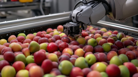 Robotic machine vision system inspecting products for quality assuranceの素材